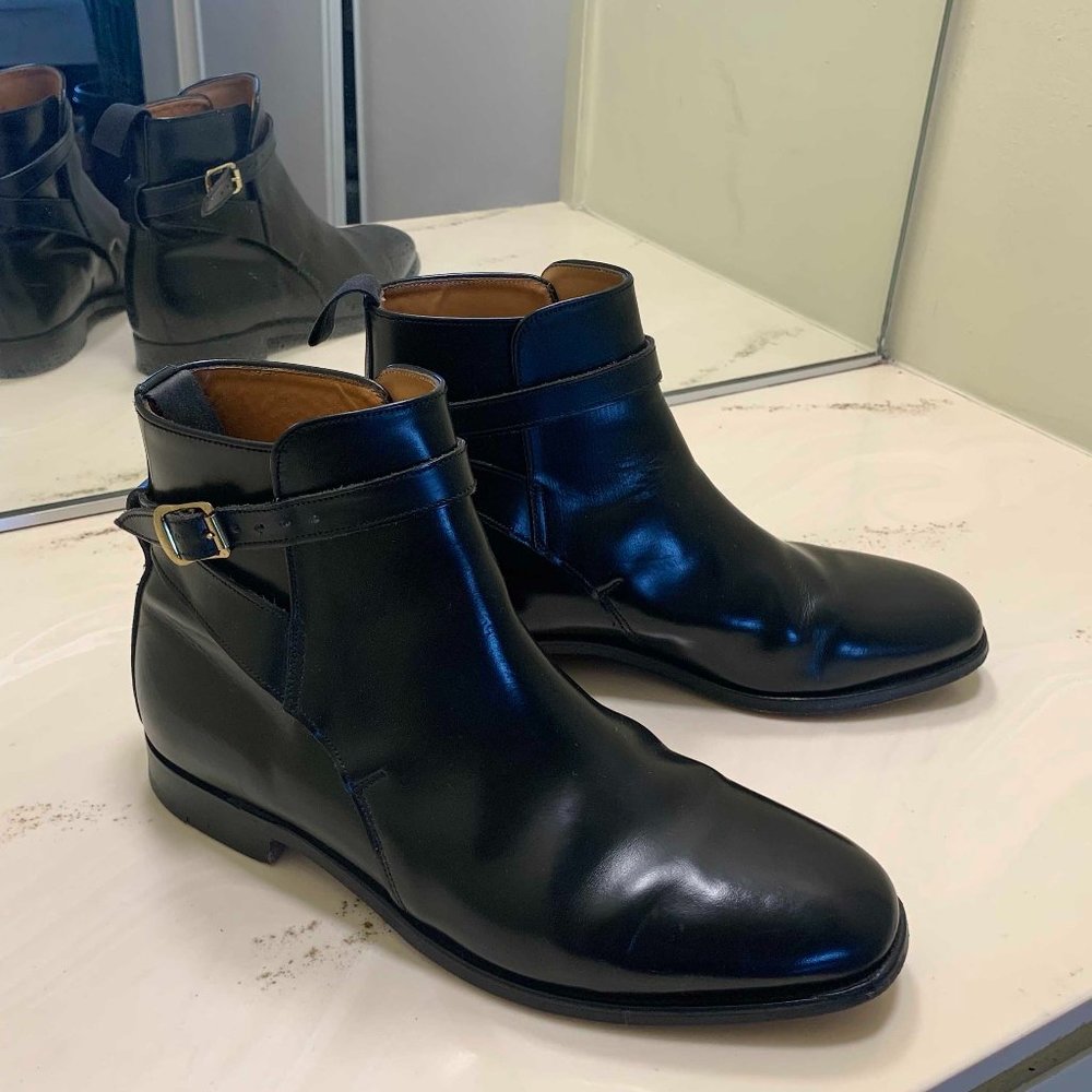 Church's Jodhpur Strap Boots, Black – 10.5
